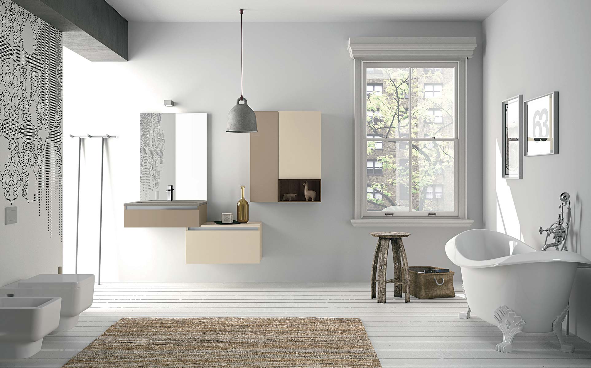 Мебель Для Ванной В Скандинавском Стиле