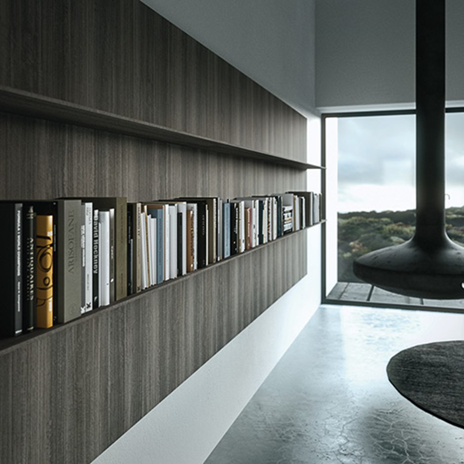 Kitchen wood panelling