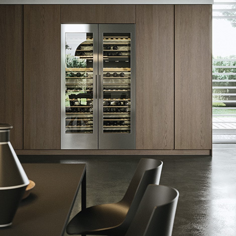 Kitchen wine cellar