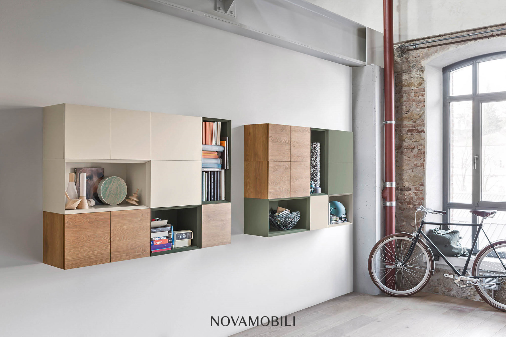 Box12 and Tetris wall units